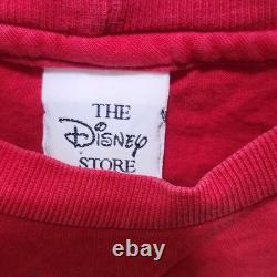 T-shirt rare du Roi Lion Disney des années 1990, fabriqué aux États-Unis, avec simple couture. T-shirt rare du Roi Lion Disney des années 1990, fabriqué aux États-Unis, avec simple couture.