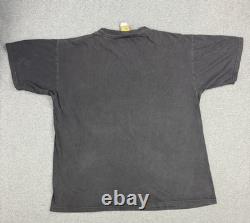 T-shirt vintage Disney Le Roi Lion OSFM noir Simba Mufasa graphique promo du film