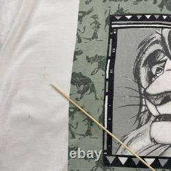 T-shirt vintage Le Roi Lion Disney taille XL années 90