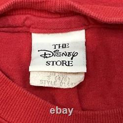 T-shirt vintage Le Roi Lion Simba Timon des années 90 taille enfant 4 6 SM Disney Store RARE