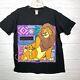 T-shirt Vintage Des Années 90 Disney Le Roi Lion Couture Unique Recto-verso Fabriqué Aux États-unis Taille L