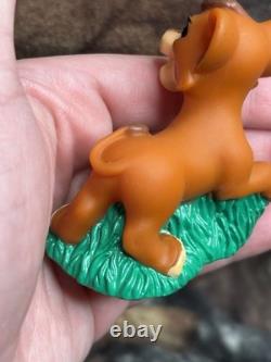 TRÈS RARE ! Figurine vintage Disney Le Roi Lion II La Fierté de Simba Kovu Put N Play
