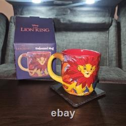 Tasse Disney Le Roi Lion 3D Embossé Simba Neuf dans sa Boîte