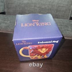 Tasse Disney Le Roi Lion 3D Embossé Simba Neuf dans sa Boîte