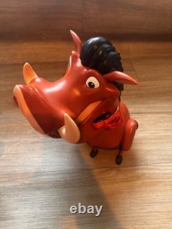 Tasse à siroter Timon et seau à pop-corn Pumbaa du film Le Roi Lion dans les parcs Disney