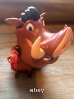 Tasse à siroter Timon et seau à pop-corn Pumbaa du film Le Roi Lion dans les parcs Disney