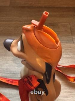 Tasse à siroter Timon et seau à pop-corn Pumbaa du film Le Roi Lion dans les parcs Disney