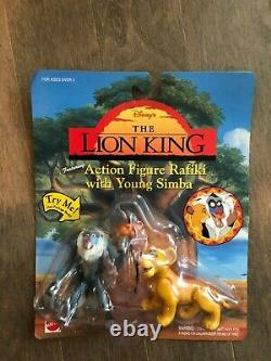 The Lion King Fighting Action Figures Lot Of 5 Disney Mattel Nip