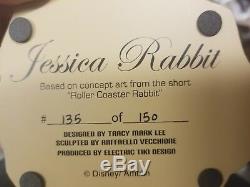 Tiki Électrique Sideshow Disney Jessica Roger Rabbit Rose Statue Maquette Figure