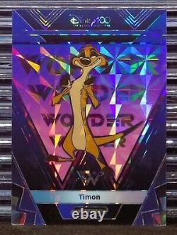 Timon /125 Lion King 2023 Fantôme Disney 100 Ans De Merveille Wo-17 Purple Prizm