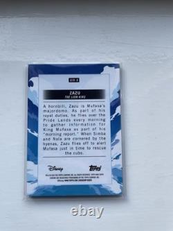 Topps Chrome Disney 2025 Le Roi Lion Carte Air Zazu /40