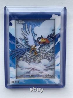 Topps Chrome Disney 2025 Le Roi Lion Carte Air Zazu /40