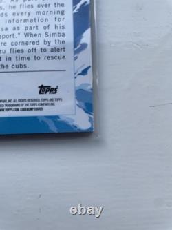 Topps Chrome Disney 2025 Le Roi Lion Carte Air Zazu /40