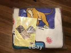Tout Neuf! 90 Vintage Lion King Couverture / Disney / Unopened / Twin Sized