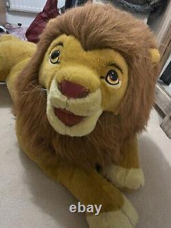 Très Rare Douglas Co. Grand Collectionnable Simba/lion King Plush Teddy