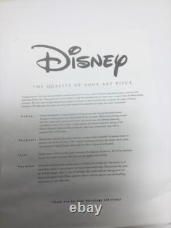 Trésors Disney Lion King Gravure Serigraphie Simba & Nala 1994 Avec COA Encadré