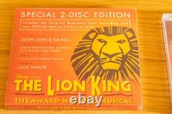Trilogie Le Roi Lion Édition Limitée Boîte en Bois Blu-ray DVD Très Rare jamais utilisée