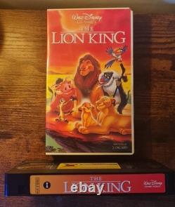ULTRA RARE Le Roi Lion 1995 IVL VHS de Hong Kong Objet de Collection Variante Unique