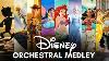 Un Médaillon Orchestral Disney : Le Roi Lion, Vaiana, La Petite Sirène, La Reine Des Neiges Et Plus Encore