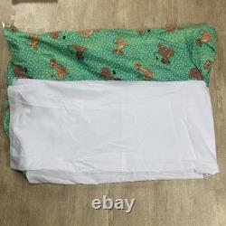 VTG 1994 DISNEY LE ROI LION LA FIERTE DE SIMBA 2 ENORMES DRAPS ENSEMBLE DE 7 PIÈCES AVEC JUPE DE COUETTE