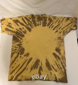 VTG Le Roi Lion Disney Jerry Leigh T-shirt en tie-dye usé à une seule couture L