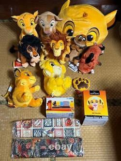 Vente en gros des articles rares pour le 30e anniversaire du Roi Lion - 27 types - Disney Store JP