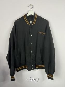 Veste bomber vintage des années 90 Disney Le Roi Lion Taille L Unisexe Fabriquée aux États-Unis