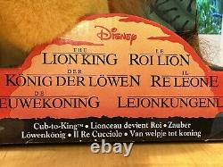 Vintage 1994 Disney Le Roi Lion Magique Lion Roi Simba Mattel Nouvelle Boîte Originale