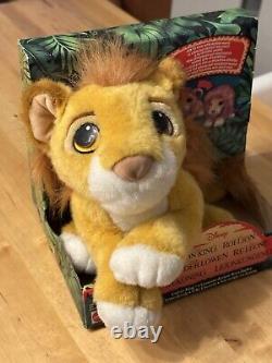 Vintage 1994 Disney Le Roi Lion Magique Lion Roi Simba Mattel Nouvelle Boîte Originale