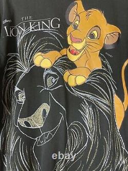 Vintage 1994 Lion King Disney Film Promo Tee Taille De Chemise Grand