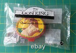 Vintage 1998 Lion Lion King Playcase Mattel / Bluebird Nip Scellé Non Opéné