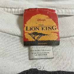 Vintage 90s Disneys Lion King Simba Rappelez-vous Qui U Sont Allover T-shirt