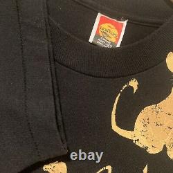 Vintage Disney 90s Lion King Rare Big Print Chemise Simple Pointillée Sz XL Vtg Htf