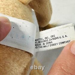 Vintage Disney Le Roi Lion Simba et Nala En Amoureux Peluche Baiser Neuf avec Étiquette