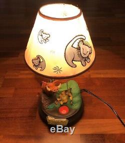 Vintage Disney Le Roi Lion Timon & Pumbaa Chant Danse Lampe Ultra Rare