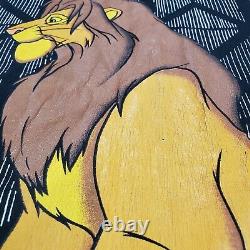 Vintage Disney Lion King Simba T-shirt 90s Taille XL Single Stitch Film Promo