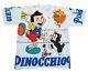 Vintage Disney Pinocchio All Over Imprimer T-shirt De 90 Aladdin Lion King Mickey