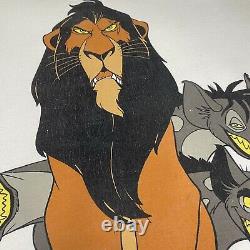 Vintage Disney The Lion King Scar Hyenas Ed Shirt XL Toy Story Aladdin Designs