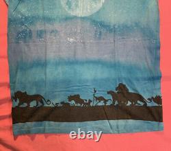 Vintage Grail 90s The Lion King-the Disney Store All Over Print T Shirt-sz XL