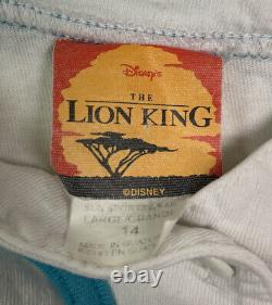 Vintage Jeune Lion King Chemise Disney Simba Rappelez-vous Qui U Are 90's T-shirt Sun