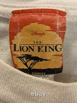 Vintage Lion King Shirt Disney Simba Remember Who U Are 90s Rare