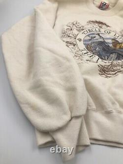 Vintage Lion King The Circle Of Life Disney Designs Sweatshirt Taille Us Large