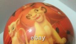 Viz-a-ball Krc1239 Le Lion King Ball De Bowling Pour Les Jeunes Avec Disney Bag Nouveau Non Percé