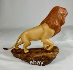 WDCC Disney Fierté de Simba Le Roi Lion Édition Spéciale 5ème Anniversaire Avec Boîte Originale Simba