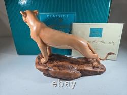 WDCC Disney Le Roi Lion 5ème Anniversaire Statue Nala's Joy 413590 Rares Avec Certificat d'Authenticité