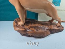 WDCC Disney Le Roi Lion 5ème Anniversaire Statue Nala's Joy 413590 Rares Avec Certificat d'Authenticité
