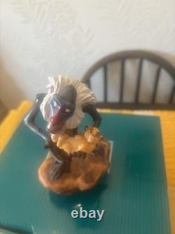 WDCC Disney Rafiki avec Cub Le Cercle Continue Le Roi Lion 5ème Anniversaire