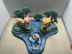 WDCC Le Roi Lion Personnage Set Simba Nala Zazu Figurine LE