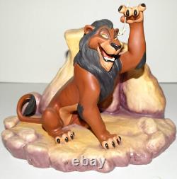 WDCC SCAR La Vie N'est Pas Juste N'est-ce Pas 2001 Réservé aux Membres Disney Classiques Le Roi Lion