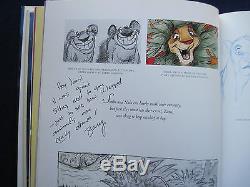Walt Disney Art Du Lion King Signé Par Artistes & Dessin Original